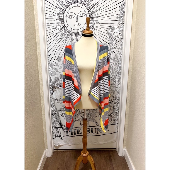 🌈 Beautiful color block cardigan - Picture 2 of 11